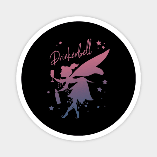 Drinkerbell Funny Fairy Alcohol Women Party Magnet